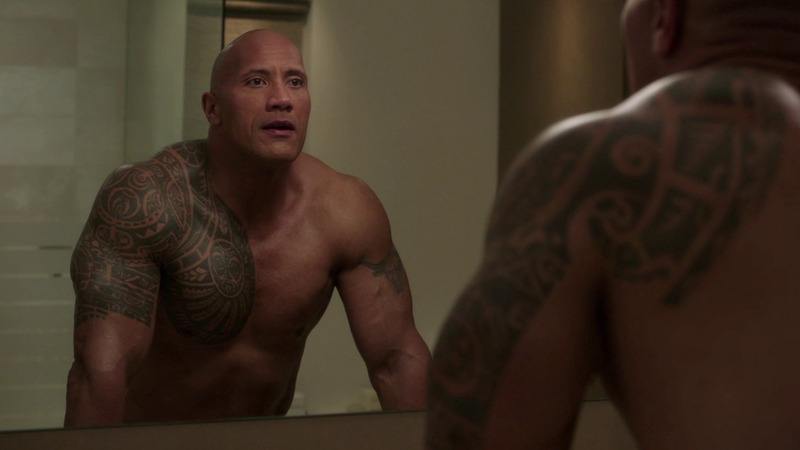 Hottest Dwayne Johnson Scene in Ballers. Shirtless. 73280