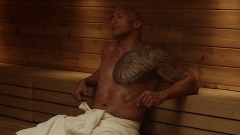 Sexiest Dwayne Johnson Scene in Ballers. Shirtless. 65761