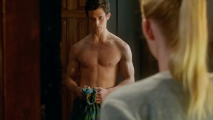 Sexiest Scenes of Cameron from Stitchers. Shirtless. 37829