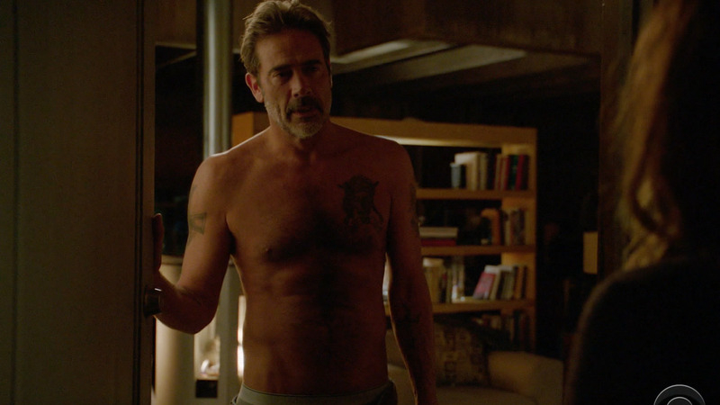 Hottest Jeffrey Dean Morgan Scene in Extant. Shirtless. 40262