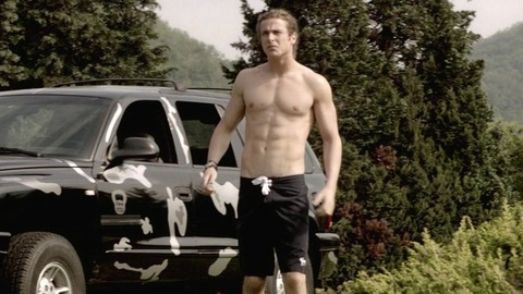 Hottest Guglielmo Pinelli Scene in Human Capital. Shirtless, Bathing Suit. 38486