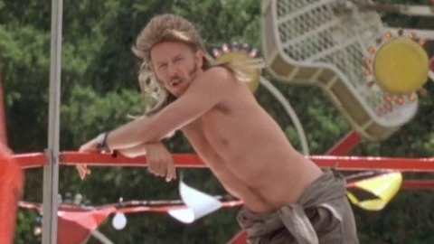 Sexiest Scenes of Joe Dirt from Joe Dirt. Shirtless. 38531