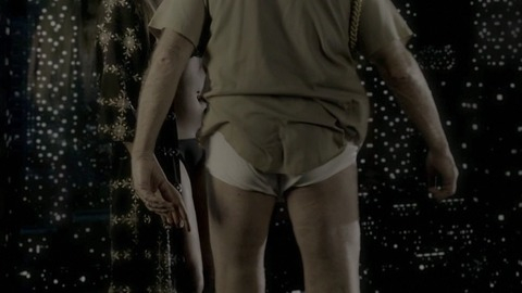 Sexiest Scenes of The Dictator from Elimination Game. Underwear. 38561