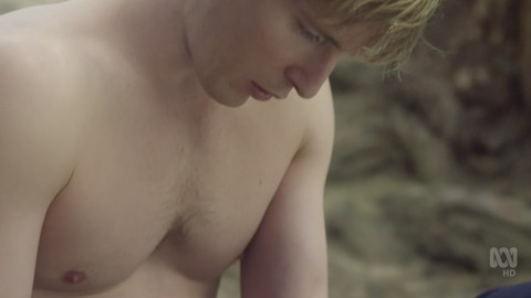 Sexiest Scenes of Charlie Thompson from Glitch. Shirtless. 74117