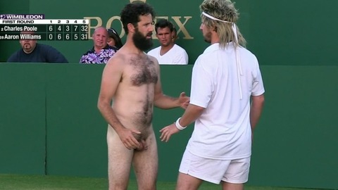 Chris Romano Nude as Male Streaker. Balls, Penis, Sexy, Shirtless. 38942