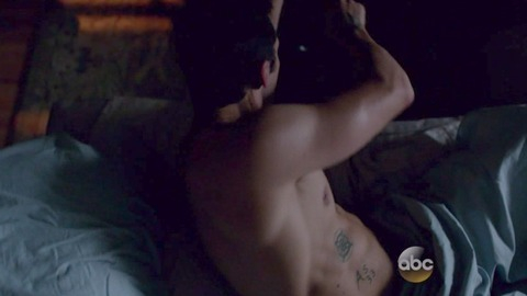 Hottest Milo Ventimiglia Scene in The Whispers. Sexy, Shirtless, Straight. 39044