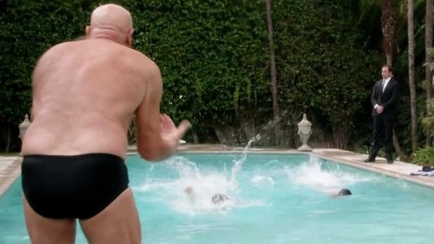 Aharon Ipalé in The Brink (2015) Bathing Suit Sexy Shirtless 39399