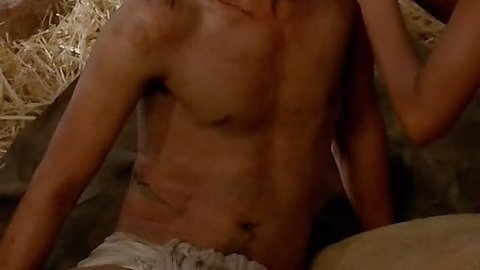 Sexiest Scenes of King Tutankhamun from Tut. Shirtless. 39401