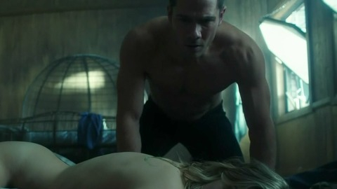 Luke Macfarlane in Killjoys (2015-2019) Sexy Shirtless Bedroom Dead Girl 58096