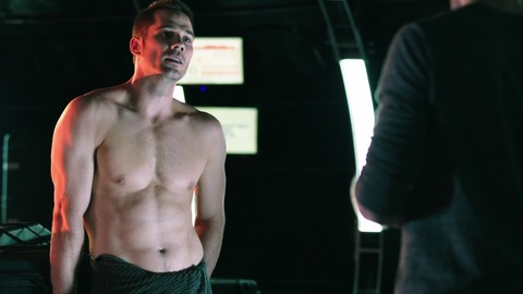 Hottest D'Avin Jaqobis Scenes. Sexy, Shirtless, computer, lab. 39429