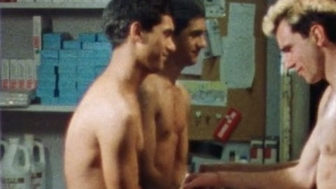 Sexiest Gordon Warnecke Scene in My Beautiful Laundrette. Shirtless. 39625