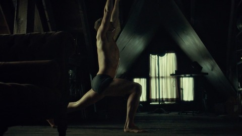 Sexiest Richard Armitage Scene in Hannibal. Sexy, Shirtless, Underwear. 39913
