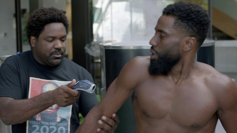 Ballers's Sexiest Scenes with John David Washington. Shirtless. 65736