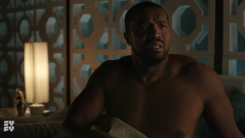 Dark Matter's Sexiest Scenes with Roger Cross. Shirtless. 72114