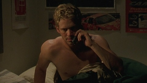 Paul Walker in The Fast and the Furious (2001) Shirtless 40531