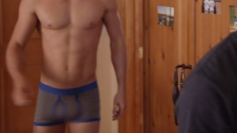 Sexiest Nathaniel Buzolic Scene in Significant Mother. Shirtless, Underwear. 41161