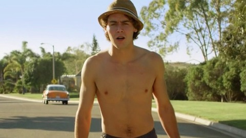 Christopher Sandoval in Oliver, Stoned. (2014) Shirtless 40586