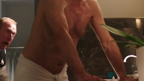 Patrick Stewart in Blunt Talk (2015-2016) Sexy Shirtless 41089