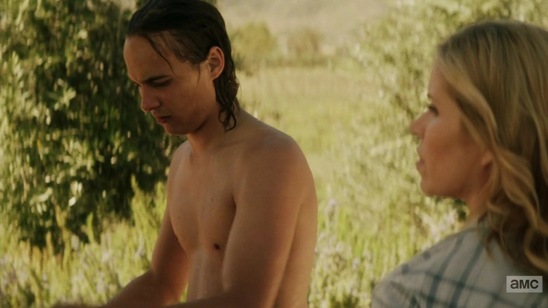 Hottest Frank Dillane Scene in Fear the Walking Dead. Shirtless. 53840