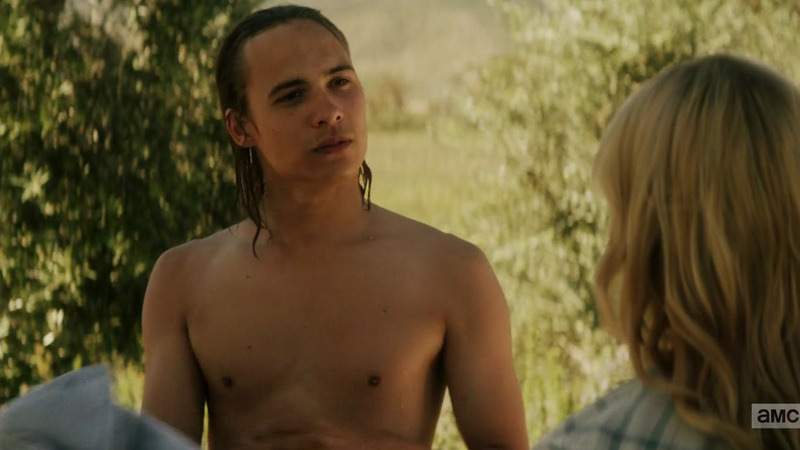 Sexiest Frank Dillane Scene in Fear the Walking Dead. Shirtless. 53839