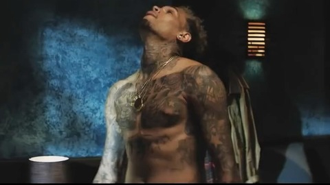 Chris Brown in Body On Me (2015) Shirtless 41407