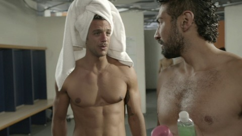 Sexiest Joaquín Ferreira Scene in Club de Cuervos. Shirtless. 41461