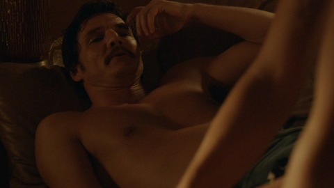 Sexiest Pedro Pascal Scene in Narcos. Shirtless. 58729