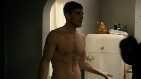 Austin Stowell in Public Morals (2015) Shirtless Underwear 41790