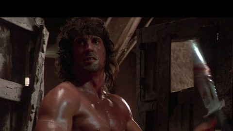 Sylvester Stallone in Rambo III (1988) Sexy Shirtless 41802