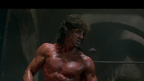 Sylvester Stallone in Rambo III (1988) Sexy Shirtless 41805