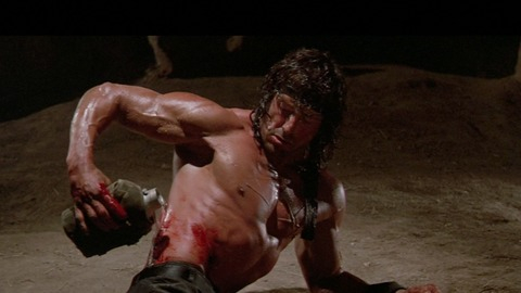 Sylvester Stallone in Rambo III (1988) Sexy Shirtless 41807