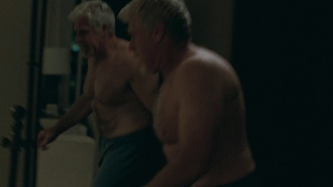 Ron Perlman in Hand of God (2014-2017) Sexy Shirtless Underwear 42090