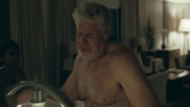 Sexiest Ron Perlman Scene in Hand of God. Shirtless. 42085