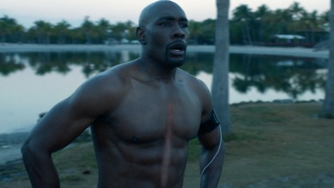 Hottest Morris Chestnut Scene in Rosewood. Shirtless. 43004