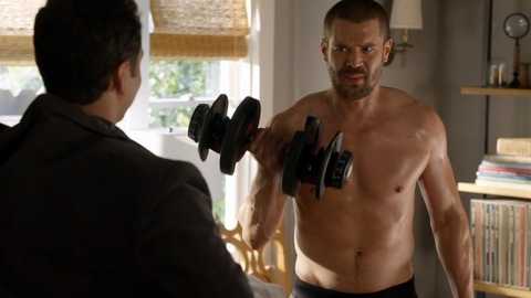 Sexiest Scenes of Frank Delfino from How to Get Away With Murder. Shirtless. 75785