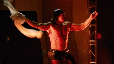 Kevin Nash in Magic Mike XXL (2015) Shirtless Bulge Underwear 43671