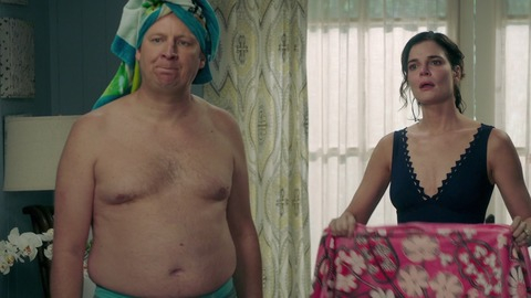 Hottest Dan Bakkedahl Scene in Life In Pieces. Shirtless. 75806