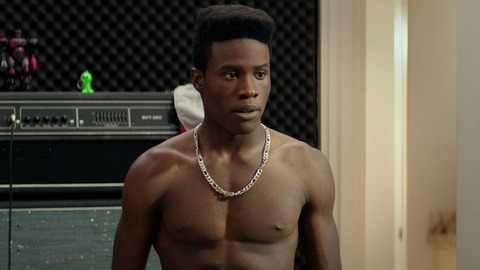 Shameik Moore in Dope (2015) Shirtless 43779