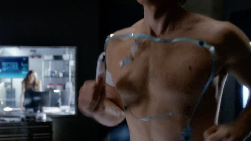 Sexiest Scenes of Hunter Zolomon / Zoom from The Flash. Sexy, Shirtless, running, science lab. 44141