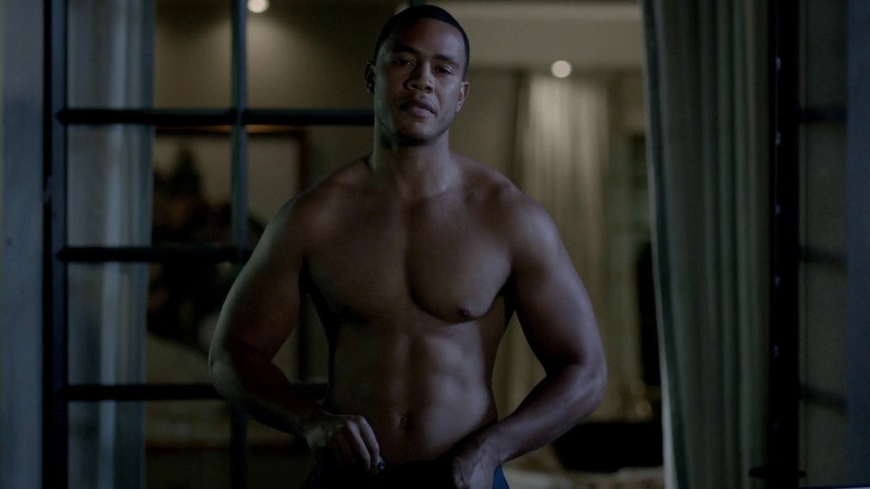 Sexiest Trai Byers Scene in Empire. Shirtless. 74965