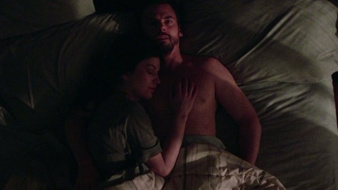 Tommy Dewey in Casual (2015-2018) Sexy Shirtless Straight Bedroom Cuddling 56763