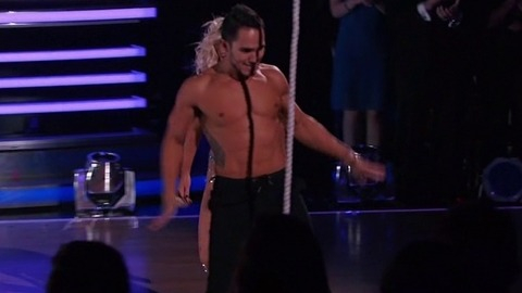Sexiest Carlos PenaVega Scene in Dancing with the Stars. Sexy, Shirtless. 45259