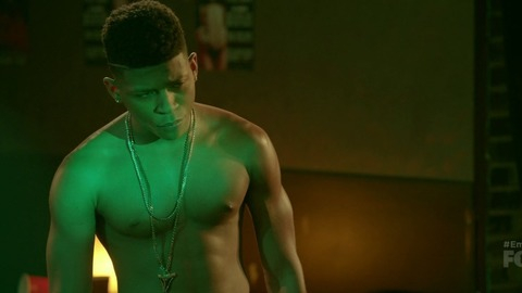 Bryshere Y. Gray in Empire (2015-2019) Sexy Shirtless 52716