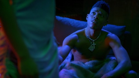 Sexiest Scenes of Hakeem Lyon from Empire. Shirtless. 81533
