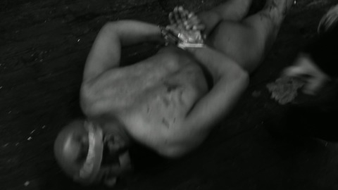 Daniel Jude Gennis in The Human Centipede II (2011) Butt Shirtless 44480