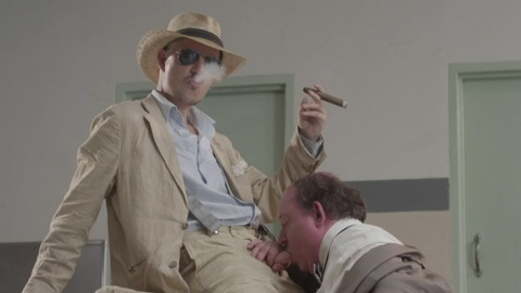 Tom Six in The Human Centipede III (2015) Gay Penis Prosthetic 44486