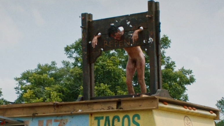 Michael Dalmon Naked in The Leftovers. Balls, Penis, Shirtless. 49087