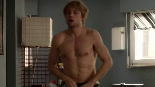 Hottest Max Riemelt Scene in Blutgeld. Shirtless. 45278