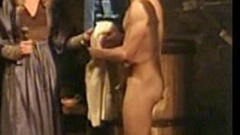 Christoph Waltz Nude in Tristan and Isolde. Balls, Penis, Shirtless. 54694