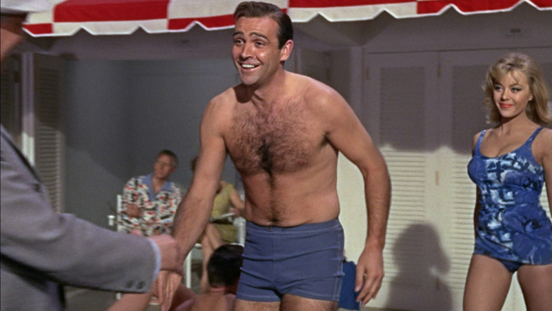 Sexiest James Bond Scenes. Bulge, Shirtless. 45250